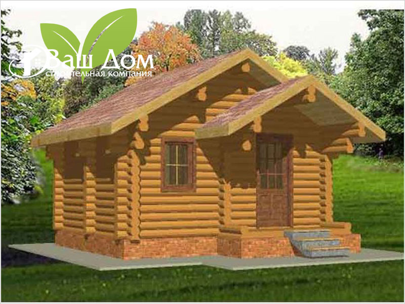 Проект бани Б-03 Проект бани Б-03