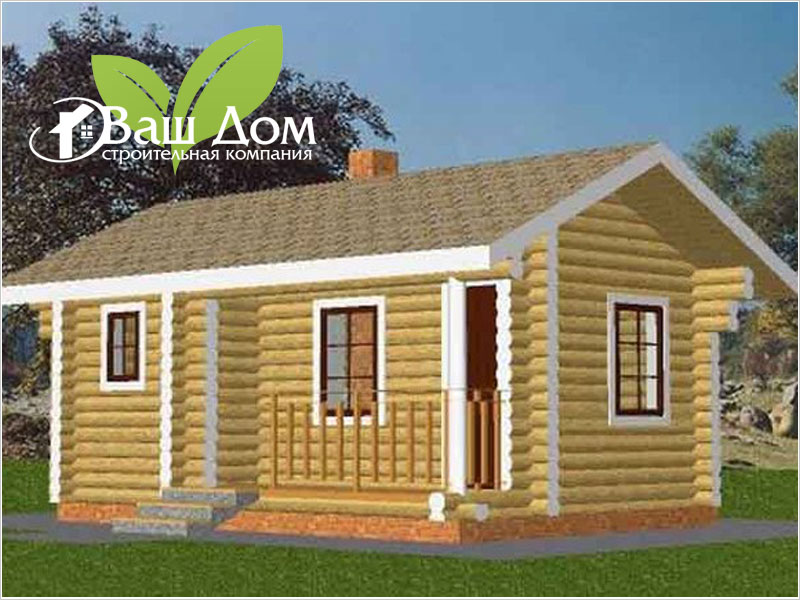 Проект бани Б-04 Проект бани Б-04