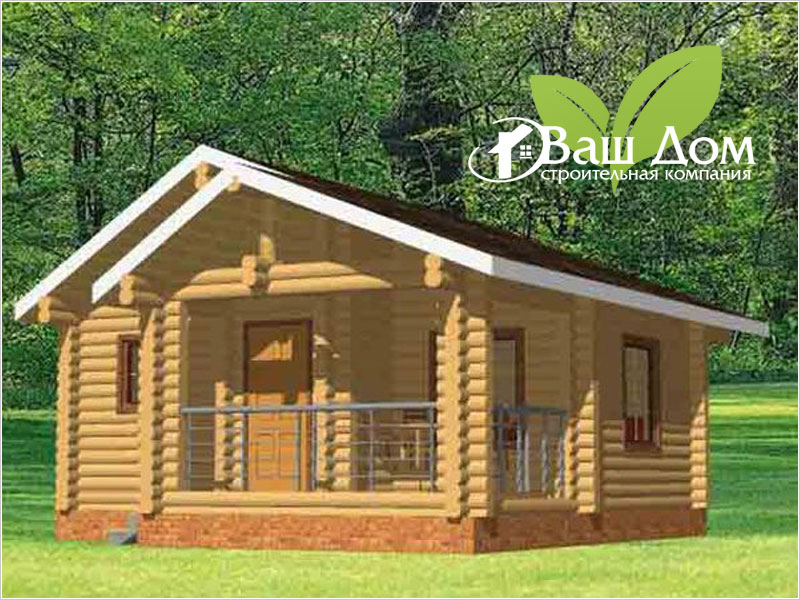 Проект бани Б-08 Проект бани Б-08