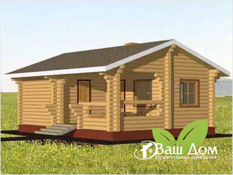 Проект бани Б-09 Проект бани Б-09