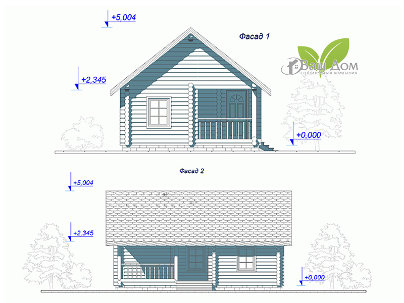 Проект дома Д-004 Проект дома Д-004
