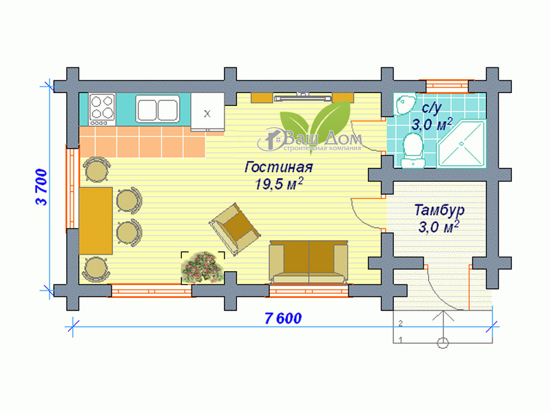 Проект дома Д-014 Проект дома Д-014