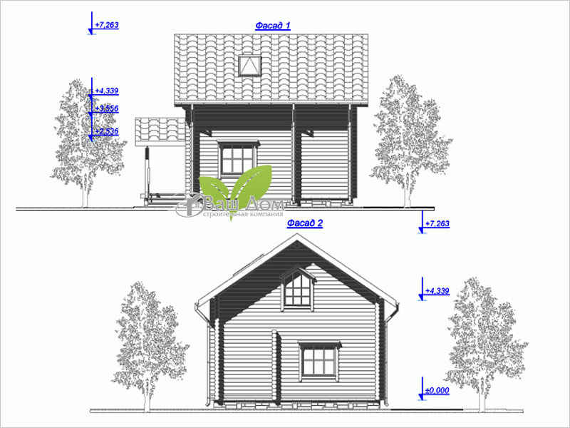 Проект дома Д-090 Проект дома Д-090