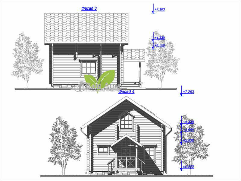Проект дома Д-090 Проект дома Д-090