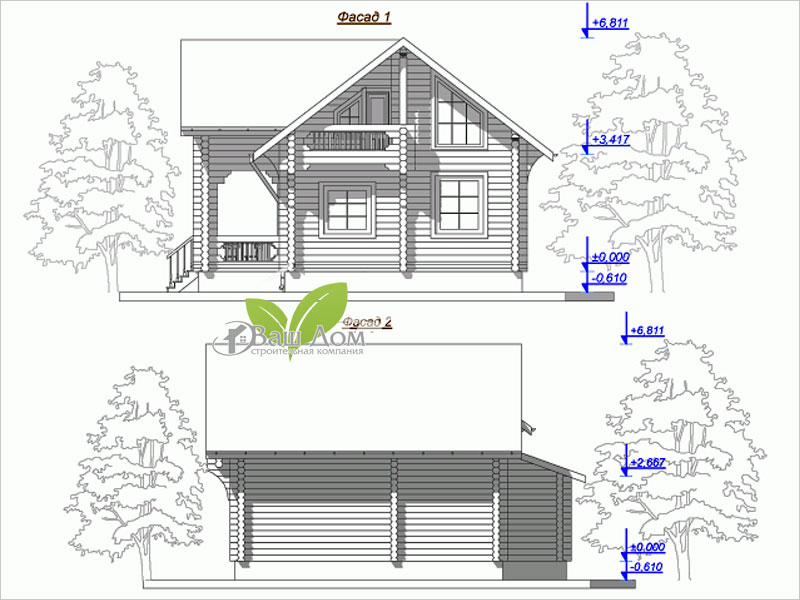 Проект дома Д-100 Проект дома Д-100