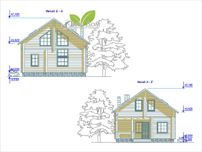 Проект дома Д-107 1 Проект дома Д-107 1