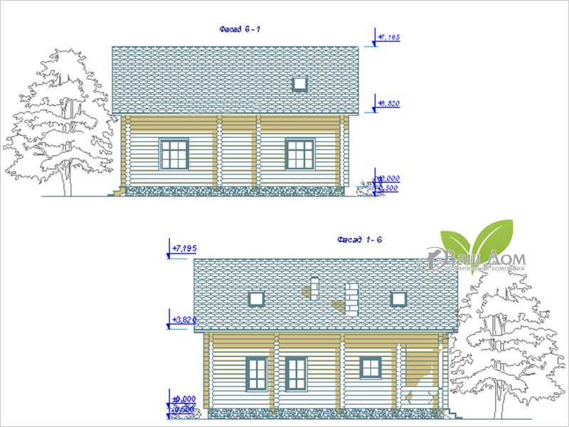 Проект дома Д-107 2 Проект дома Д-107 2
