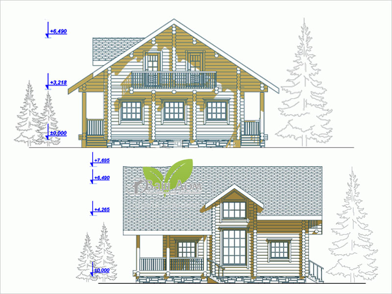 Проект дома Д-134 Проект дома Д-134