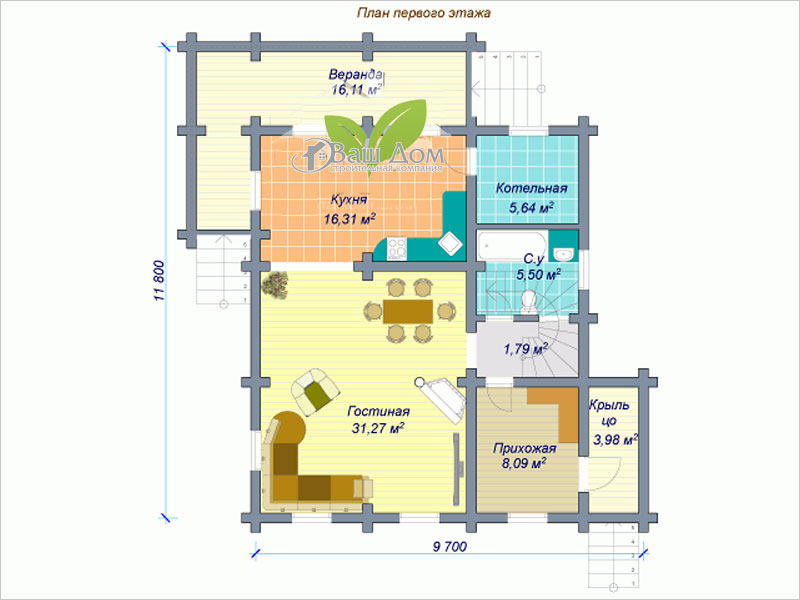 Проект дома Д-134 Проект дома Д-134