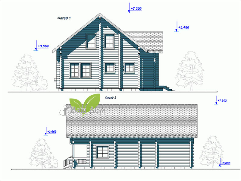 Проект дома Д-157 Проект дома Д-157