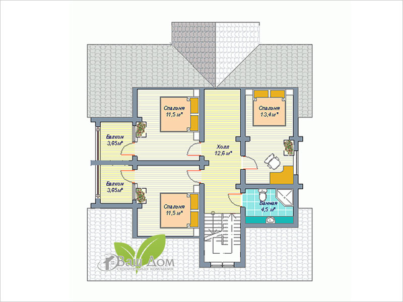 Проект дома Д-159 Проект дома Д-159