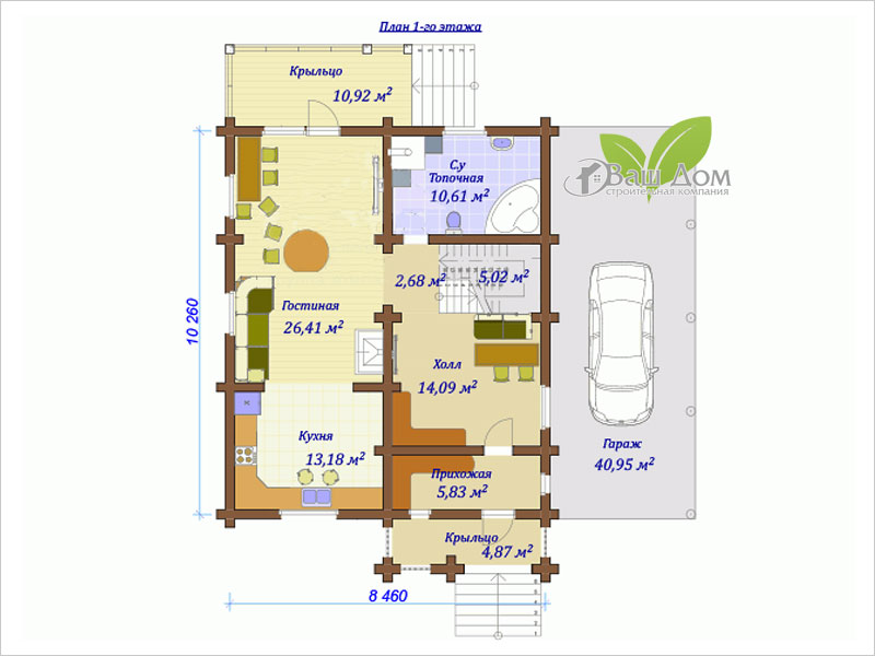 Проект дома Д-210 Проект дома Д-210