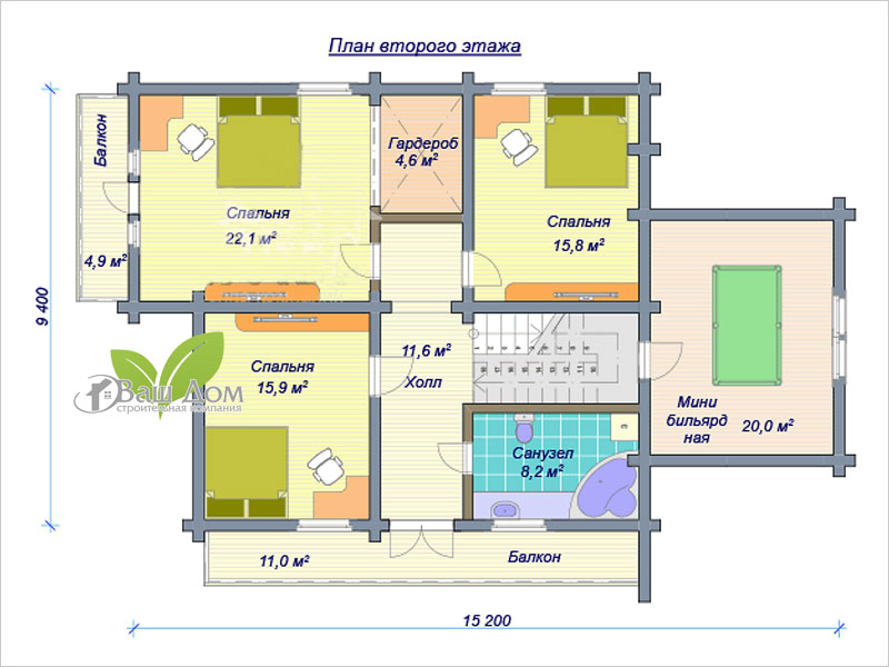 Проект дома Д-255 Проект дома Д-255